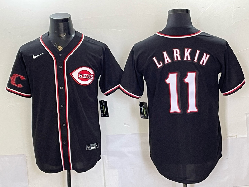 2026 Men Boston Red Sox #11 Larkin black Nike MLB Jersey 0632002->boston red sox->MLB Jersey